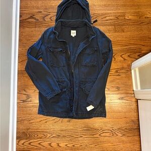 GAP Men's Dark Blue Military Jacket